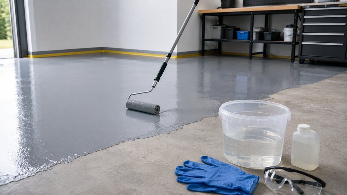 Epoxidharz Bodenbeschichtung