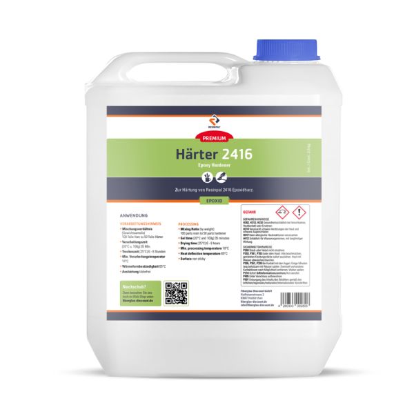 2,5 kg hardener for epoxy resin Resinpal 2416