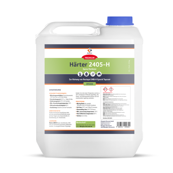 2,5 kg Härter für Epoxid Topcoat Resinpal 2405