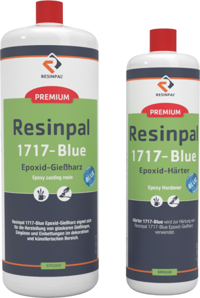 Crystal Clear Epoxy Resin Resinpal 1717-Blue