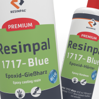 Glasklares Gießharz Resinpal 1717-Blue