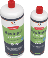 1 kg Crystal Clear Epoxy Resin Resinpal 1717-Green + 0,5 Hardener