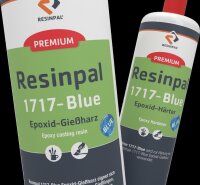 1 kg Crystal Clear Epoxy Resin Resinpal 1717-Green + 0,5 Hardener