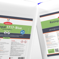 5 kg Glasklares Gießharz Resinpal 1717-Blue + 2,5 kg Härter
