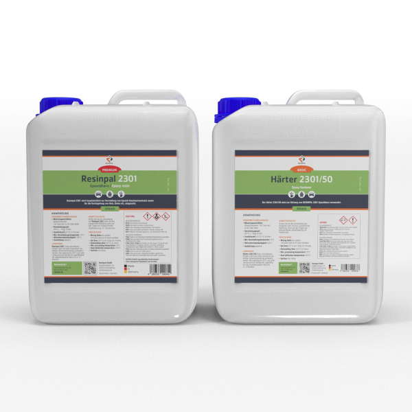 5 kg Epoxidharz Resinpal 2301 + 2,5 kg Härter