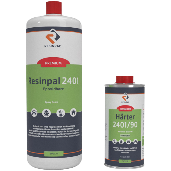 1 kg Epoxidharz Resinpal 2401 + 250 g Härter-90 Minuten