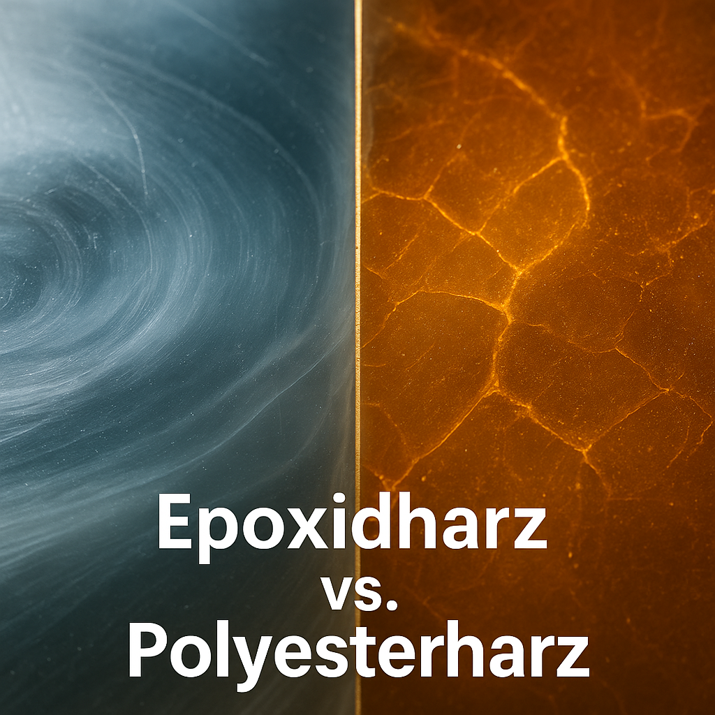 Epoxidharz vs. Polyesterharz – Der Materialvergleich