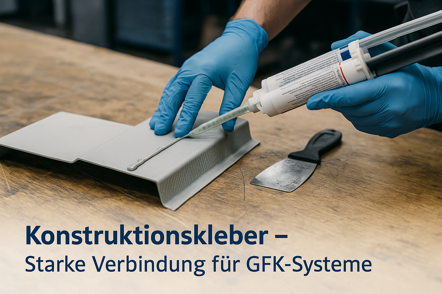 Konstruktionskleber – Starke Verbindung für GFK-Systeme